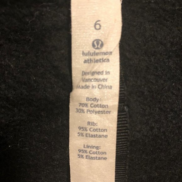 Lululemon Full Zip Scuba Hoodie III Size 6 - Picture 7 of 8